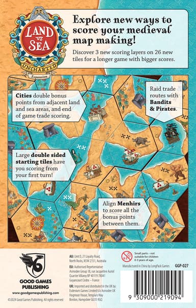 Back cover, flat