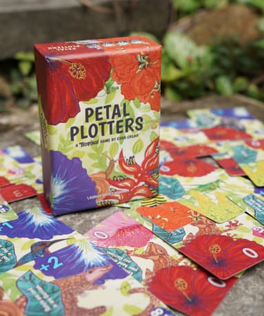 Petal Plotters box and cards
