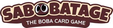 Sabobatage: The Boba Card Game Main Logo